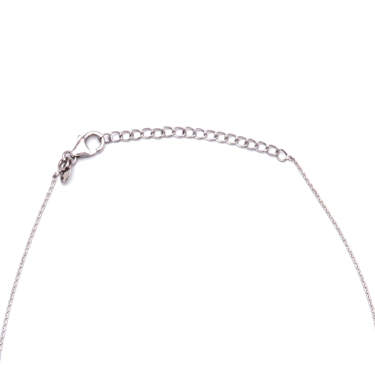 Garnet Statement Necklace - 925 Sterling Silver Red Gemstone
